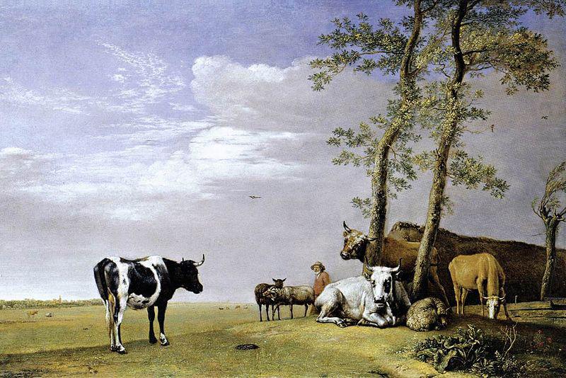 paulus potter A Husbandman with His Herd china oil painting image